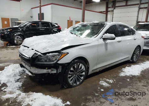 2016 Hyundai Genesis 3.8 из США, поврежденный, VIN KMHGN4JE0GU113480